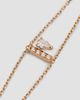 Repossi Women's Letters 18K Rose Gold & 0.20 TCW Diamond Bracelet - 4