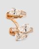 Repossi Women's Serti sur Vide 18K Rose Gold & 0.83 TCW Diamond Left Single Earring - 5