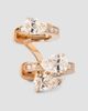 Repossi Women's Serti sur Vide 18K Rose Gold & 0.83 TCW Diamond Left Single Earring - 6