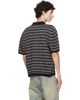 Represent Represent Black & White California Stripped Polo - 3