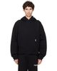 Represent Represent Black Initial Boxy Hoodie - 1