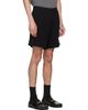 Represent Represent Black 'Love and Kisses' Shorts - 2