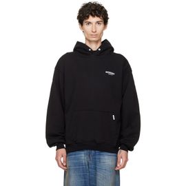 Represent Represent Black Printed 'Owners Club' Hoodie