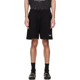 Represent Represent Black Printed 'Owners Club' Shorts