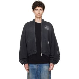 Represent Represent Black 'The Beach Boys' Zip-Up Hoodie