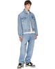 Represent Represent Blue Denim Trucker Jacket - 4