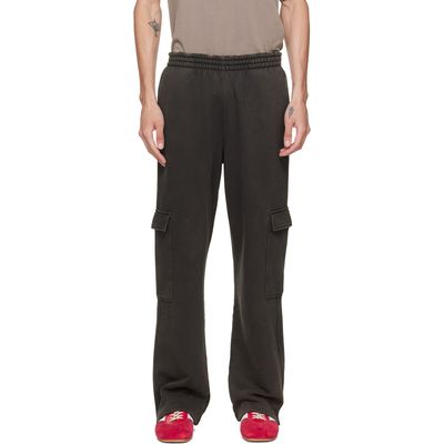 Represent Represent Brown Initial Cargo Sweatpants