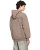 Represent Represent Brown Printed 'Owners Club' Script Hoodie - 3