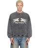 Represent Represent Gray Pegasus Sweatshirt - 1