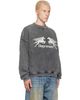 Represent Represent Gray Pegasus Sweatshirt - 2