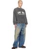 Represent Represent Gray Pegasus Sweatshirt - 4