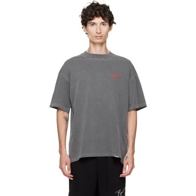 Represent Represent Gray Printed 'Owners Club' T-shirt