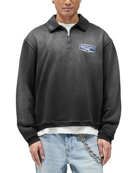 Represent Represent Nothing Faster Quarter Zip Logo Sweatshirt