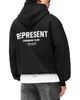 Represent Represent Owners Club Logo Zip Cotton Hoodie - 6