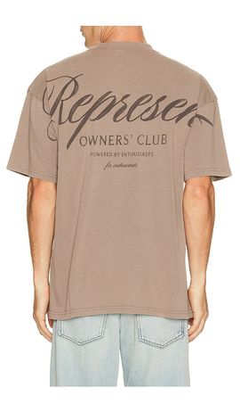 REPRESENT REPRESENT Owners Club Script Tee Shirt