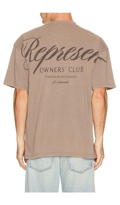 REPRESENT REPRESENT Owners Club Script Tee Shirt