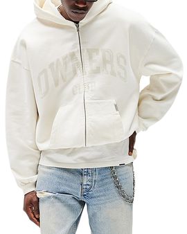 Represent Represent Owners Zip Through Logo Hoodie