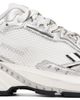 Represent Represent White & Silver Storm Torn Sneakers - 1