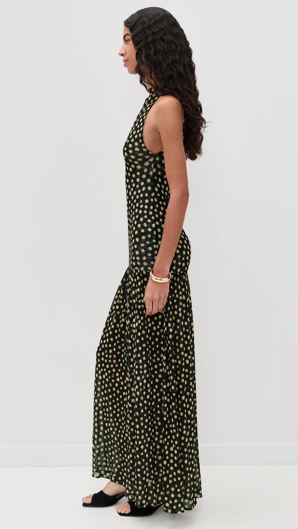 chinese dress ladies Frida Dress Coal – Maxi for your fantasies – Antibes