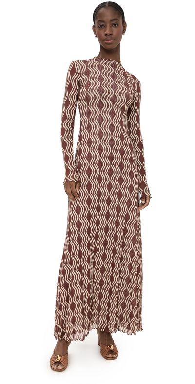 resa dresses Sylvia Dress in Mod XS / Mod and a scooped back for an elegant silhouette RESA Women's Mia Mini Dress,