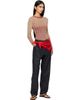 RESCHA RESCHA SSENSE Exclusive Beige & Red Kashi Sweater - 4