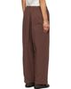 RESCHA RESCHA SSENSE Exclusive Brown Tracking Pants - 3