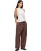 RESCHA RESCHA SSENSE Exclusive Brown Tracking Pants - 4