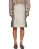 RESCHA RESCHA SSENSE Exclusive Gray Agaara Long Skirt - 1