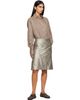 RESCHA RESCHA SSENSE Exclusive Gray Agaara Long Skirt - 4