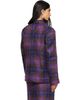 RESCHA RESCHA SSENSE Exclusive Purple Checked Jacket - 3