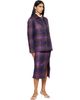 RESCHA RESCHA SSENSE Exclusive Purple Checked Jacket - 4