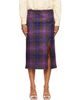 RESCHA RESCHA SSENSE Exclusive Purple Kalam Skirt - 1