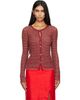 RESCHA RESCHA SSENSE Exclusive Red Devi Cardigan - 1
