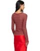 RESCHA RESCHA SSENSE Exclusive Red Devi Cardigan - 3