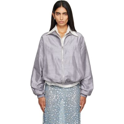 RESCHA RESCHA SSENSE Exclusive Silver Khel Jacket