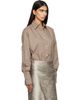 RESCHA RESCHA SSENSE Exclusive Tan Hom Embroidered Shirt - 2