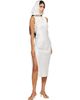 RESCHA RESCHA SSENSE Exclusive White Dharee Midi Dress - 4
