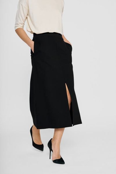 Residus Residus Amine Mid Slit Midi Skirt