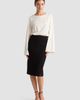Residus Residus Leman Straight Jersey Midi Skirt - 3