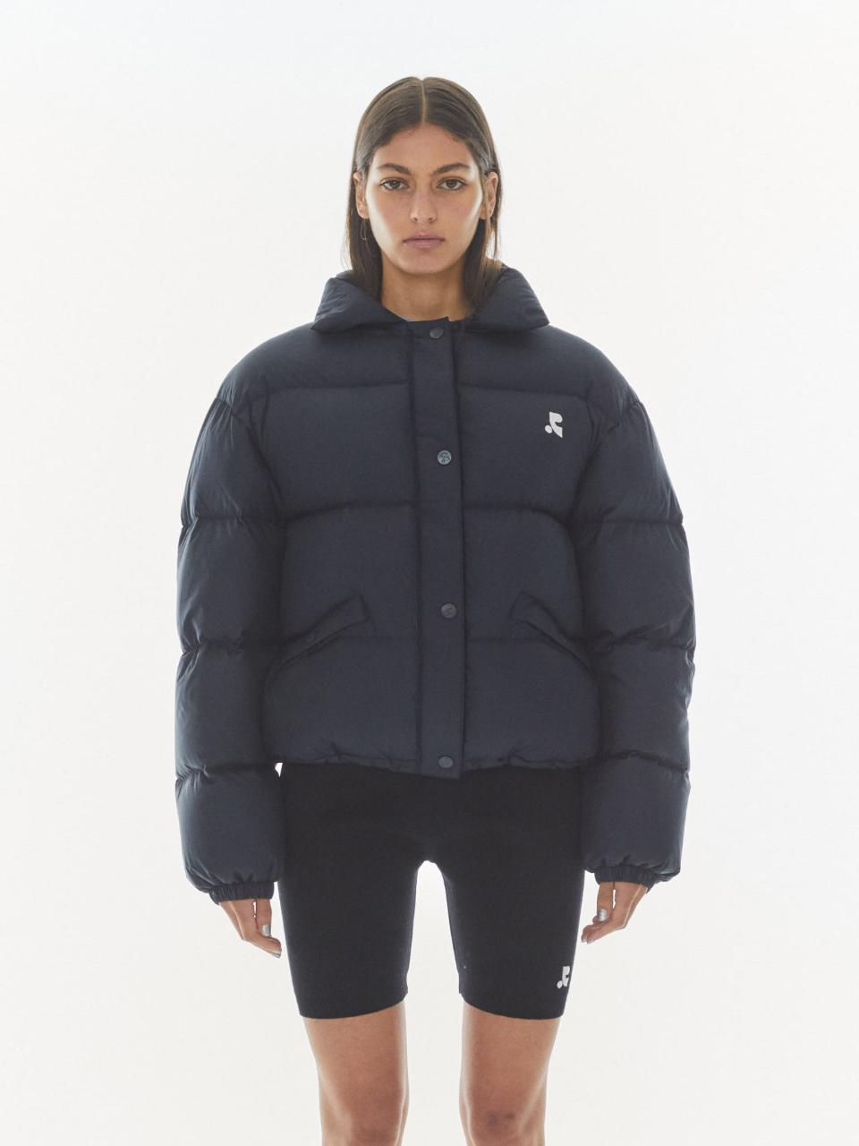 Rest&Recreation Collar High-Density Down Jacket [Navy]