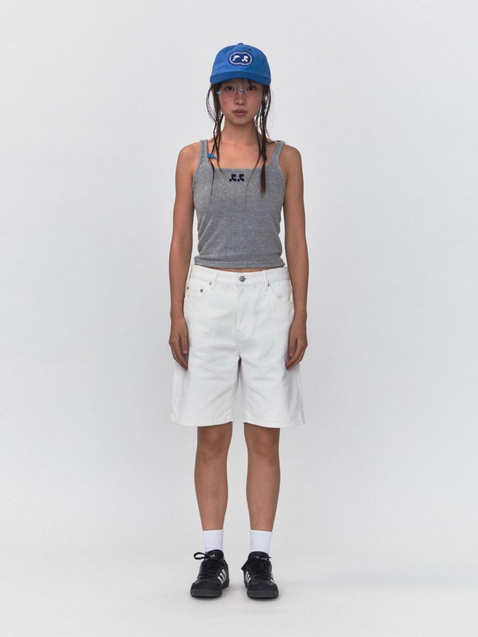 Rest&Recreation Denim Shorts_White