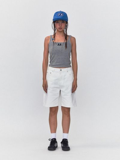 Rest&Recreation Denim Shorts_White