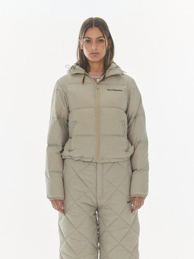 Rest&Recreation Light Unisex Standard Fit Down Jacket [Beige]
