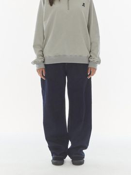 Rest&Recreation Logo Wide Fit Carpenter Denim Pants [Indigo Blue]