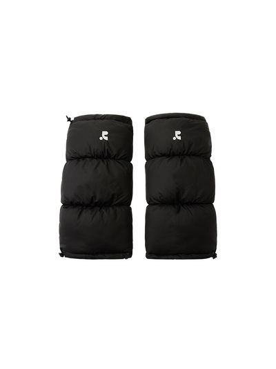 Rest&Recreation Quilted Adjustable Down Leg Warmer [Black]