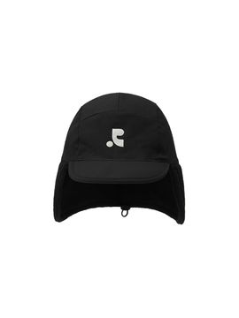 Rest&Recreation Reversible Fleece Adjustable Trapper Hat [Black]