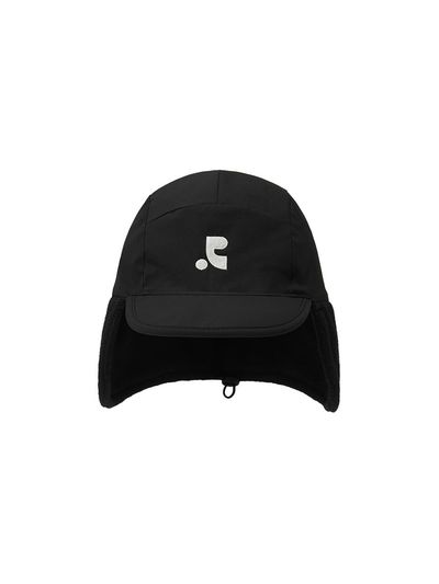 Rest&Recreation Reversible Fleece Adjustable Trapper Hat [Black]