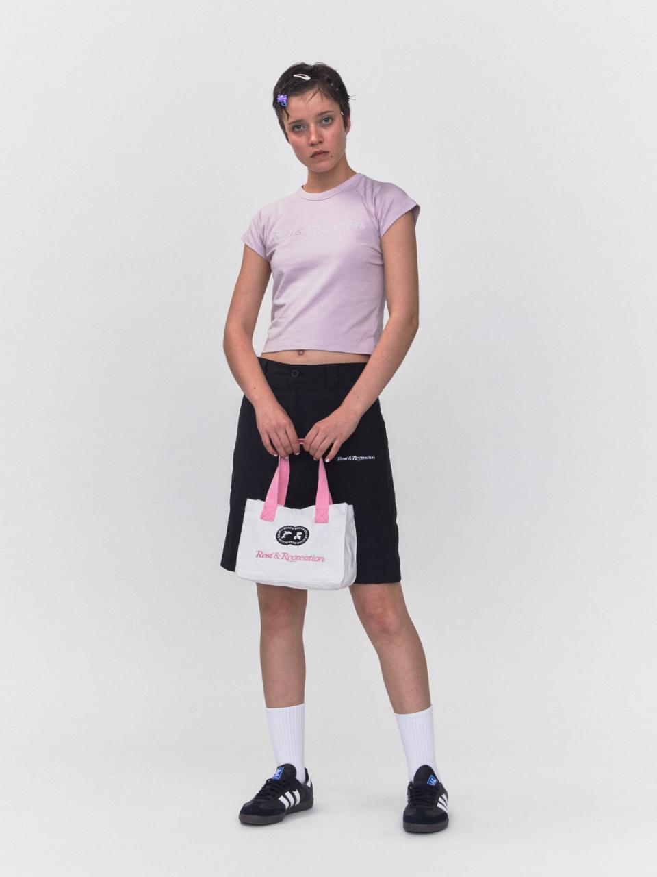 Rest&Recreation RR Canvas Tote Bag_White
