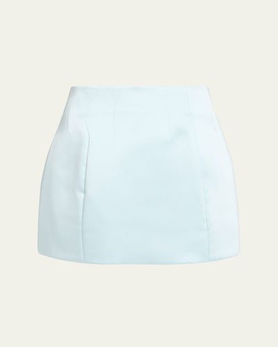 Retrofete Asta Satin Mini Skirt