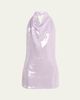 Retrofete Avenya Sequined Halter Mini Dress - 1